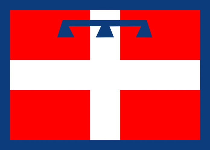 bandiera regione piemonte